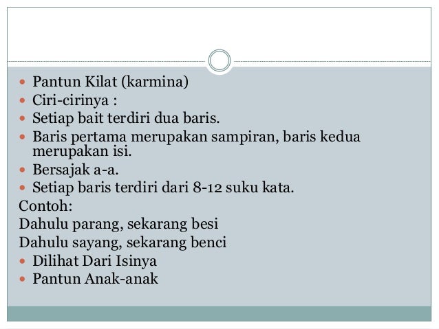 Contoh Pantun Karmina Dan Talibun - Pomegranate Pie Contoh Pantun Karmina Dan Talibun - Pomegranate Pie