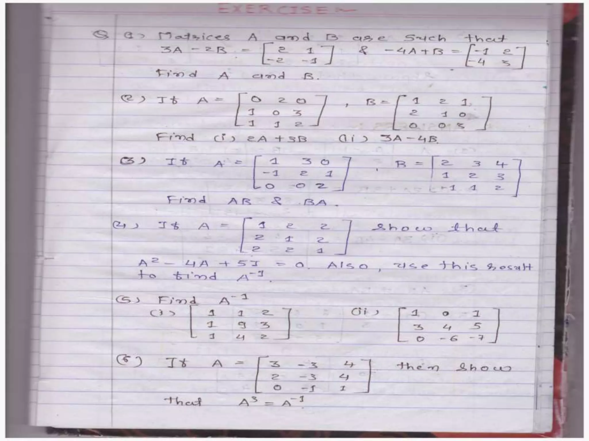 B.tech semester i-unit-iv_matrices and determinants | PPT