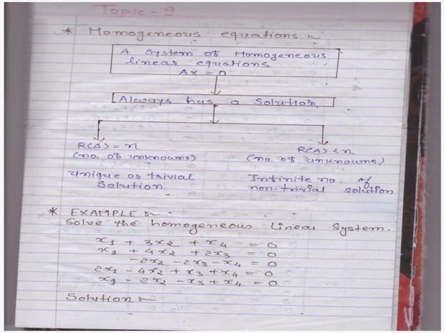 B.tech semester i-unit-iv_matrices and determinants | PPT