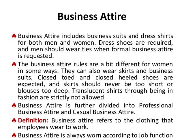 meaning of attire