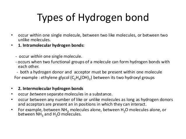 b sc microbiology biotechnology and biochemistry ii inorganic chemi elements that form hydrogen bonds