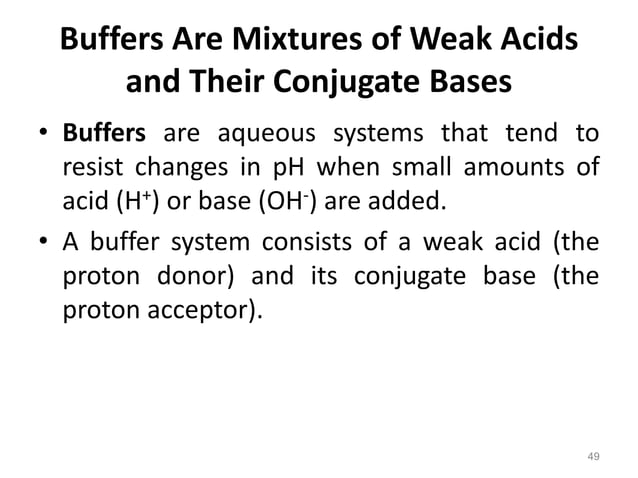 B.Sc. Biochem II BPI Unit 1 Water, pH and Buffer | PPTX