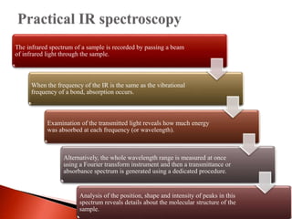 B.tech. ii engineering chemistry unit-5 B spectroscopic techniques | PPTX