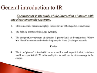 B.tech. ii engineering chemistry unit-5 B spectroscopic techniques | PPTX