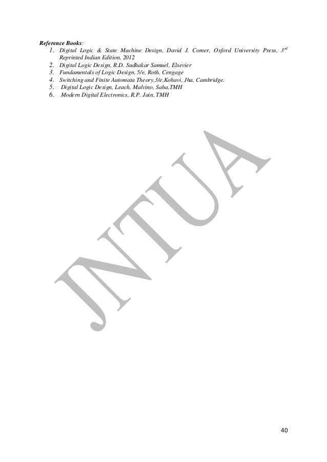 B Tech _cse_ _r13_ _syllabus