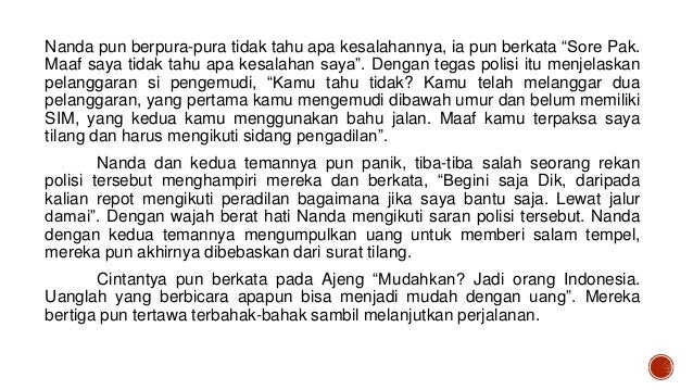 Presentasi Teks Anekdot; Dialog Anekdot