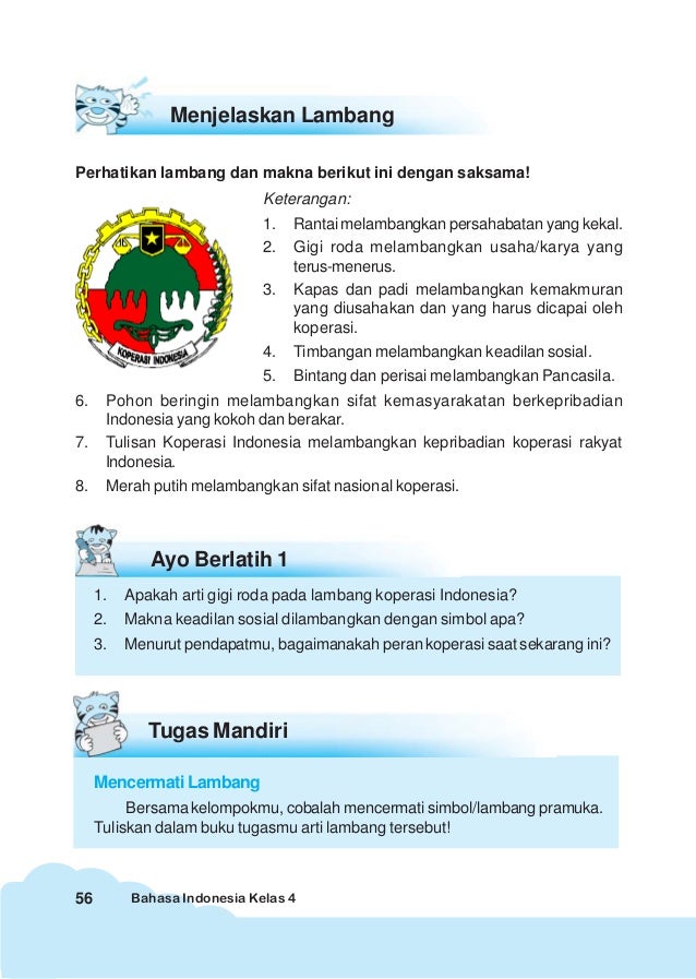 Bahasa indonesia kelas 4