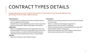 Retractiive Types The Basics of Contracting | PPTX