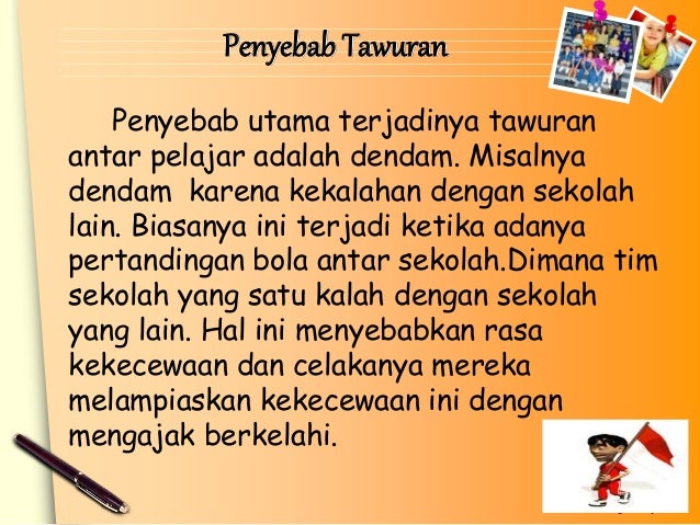 Tawuran Antar Pelajar B Indonesia