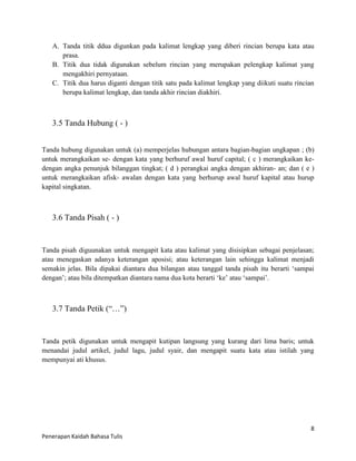 Kata Rincian B.indonesia kelompokk | PDF