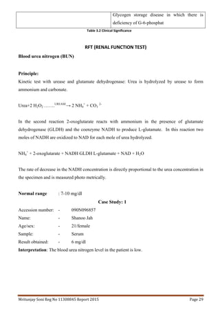 B.sc in medical lab sciene internship report(SRL) from mritunjay Soni | PDF