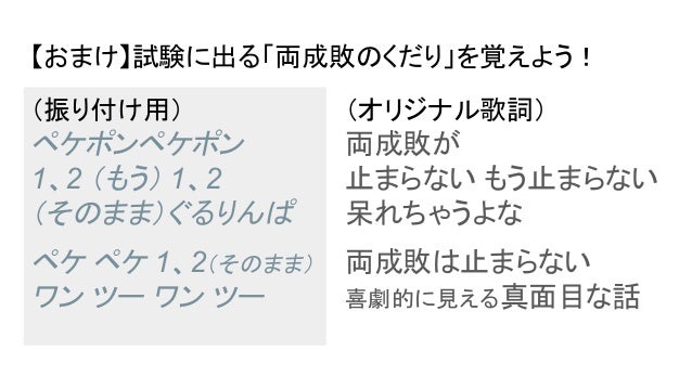 4分でわかる 両成敗でいいじゃない 日本史b
