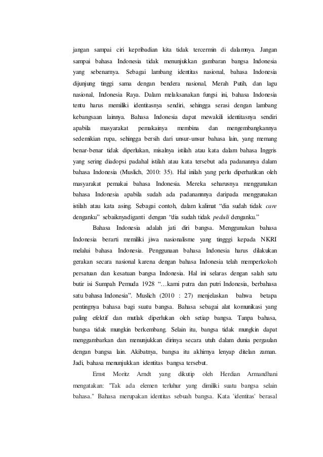 makalah bahasa indonesia sebagai bahasa nasional makalah bahasa indonesia sebagai bahasa nasional