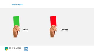 STELLINGEN
Eens Oneens
 
