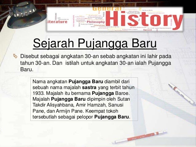 Sastra Indonesia Angkatan 30 An Pujangga Baru