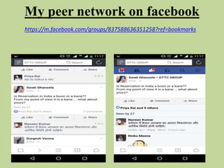 My peer network on facebook
https://m.facebook.com/groups/837588636351258?ref=bookmarks
 