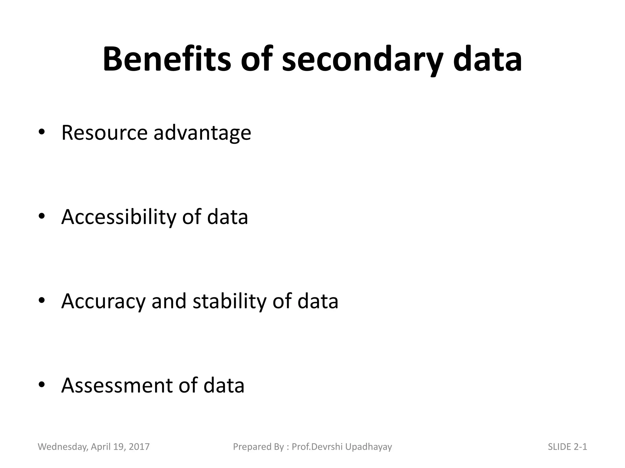secondary data collection methods | PPTX | Computing | Technology ...