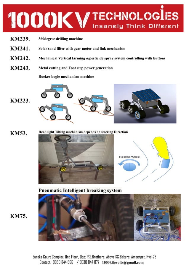 LATEST MECHANICAL PROJECTS FOR FINAL YEAR STUDENTS visual data 8