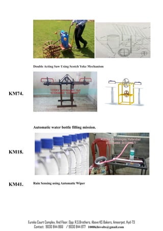 Mechanical engineering project topics for final year,Mechanical | DOC