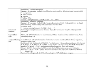 B.ed jhs education programmes 1-1 | PDF