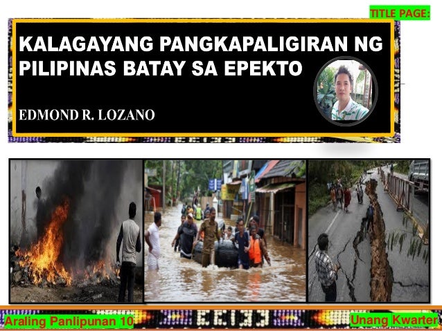 Ano Ang Kasalukuyang Kalagayan Nito Sa Ating Bansa Ano Ang Ginagawa