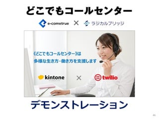 46
デモンストレーション
 