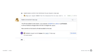 Developers Summit 2020GitHubの機能リリースの舞台裏
 