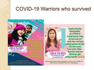 COVID-19 Warriors who survived
 