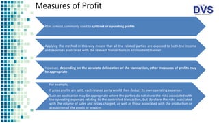Profit Split Method Example Profit Split Method: Chapter B3 - UN TP Manual | PPT