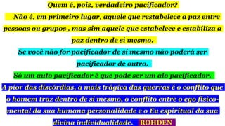 BEM AVENTURADOS OS PACIFICADORES | PPTX