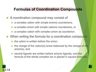 B.sc II chemistry of transitional elements (iii) | PPT