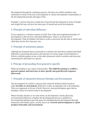 Particularistic Development CHILD DEVELOPMENT STAGES AND PIAGET'S THEORY | PDF