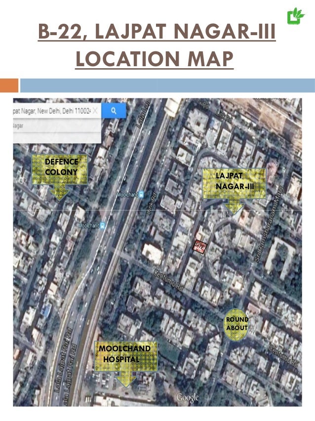 Floor for sale in Lajpat Nagar 3.