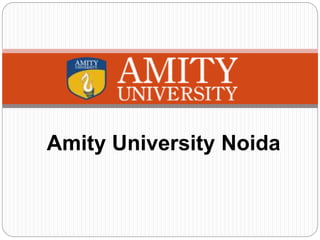 Amity University Noida
 