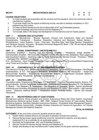 B.E.Mech.pdf for regulation 2021 anna university students | PDF