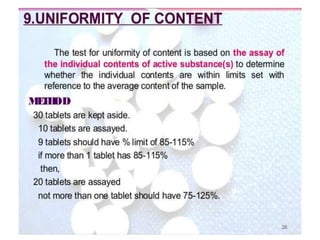 B.ph., iii yr sem v, Tablets .pptx, IP-I