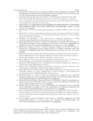 Engaging Stakeholders in Policy Discussions: A Legal Framework (www.kiu ...