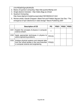 B.Tech. AI and DS. full notes for first year | PDF
