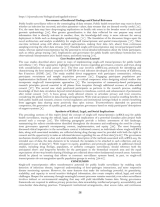 Ethical, Legal, and Social Implications of Single-Cell Transcriptomics ...