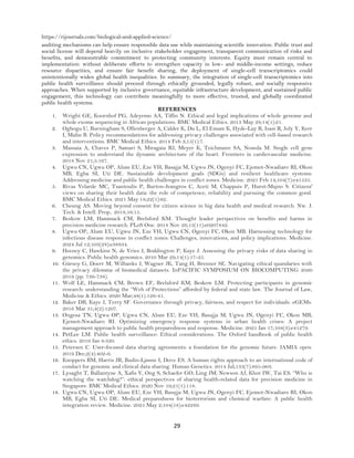 Ethical, Legal, and Social Implications of Single-Cell Transcriptomics ...