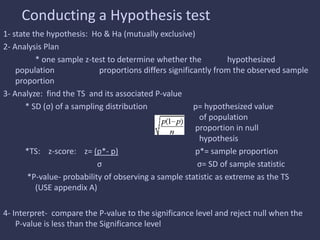 B.4 tests for proportions | PPTX