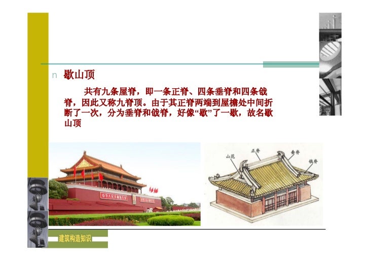 B 6 1 屋顶的形式及设计要求 B 6 1 屋顶的形式及设计要求
