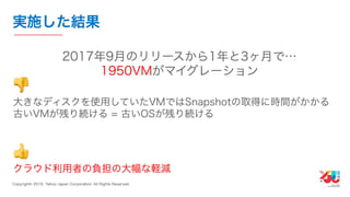 YJTC19 B-6 Yahoo! JAPANの巨大インフラの運用と展望 #yjtc