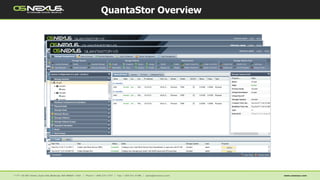 QuantaStor Overview
 