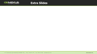 Extra Slides
 