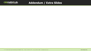Addendum / Extra Slides
 