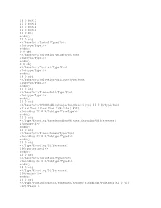 /Ascent 722
/CapHeight 722
/Descent 0
/ItalicAngle 0
/StemV 65
/MissingWidth 500
/FontFile2 21 0 R
endobj
21 0 obj
/Filter/FlateDecode
/Length1 5228/Length 2539stream
xœ‘W}pTÕ?ŚũŚµ› Ö|Ó¬Ê[ţ‰H²„€˜ŦaXřŧ5‚ŢuC‚’¡
                                          Ŕŧ|`A0¡ŗY
n‚³-Ò-JPƒ€D¦ÒÀť
 