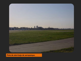Pista de aterrizaje de aeroparque.
