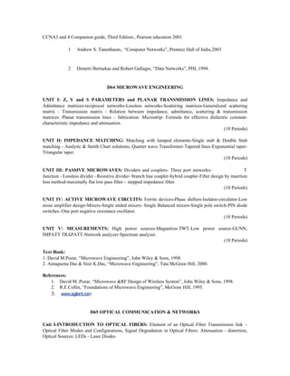 B.e. electronics and communication engineering | PDF