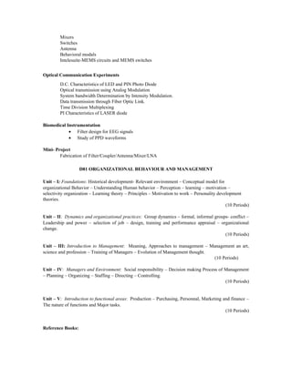 B.e. electronics and communication engineering | PDF
